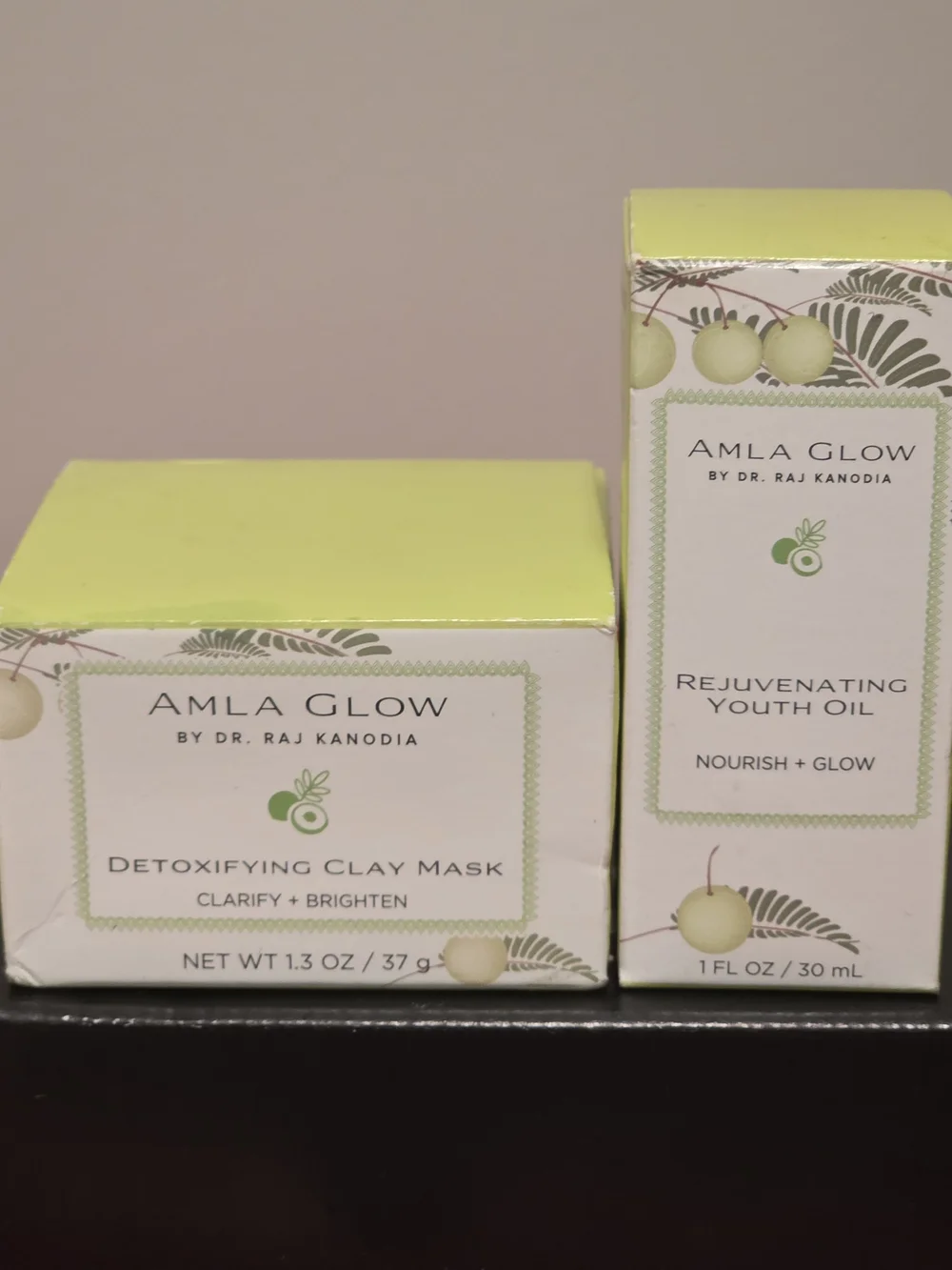 Detoxifying Clay Mask & Rejuvenating Youth Oil – Green